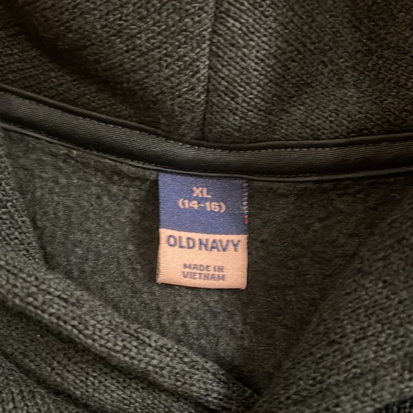 Green old navy boys sweater XL - Picture 2 of 2